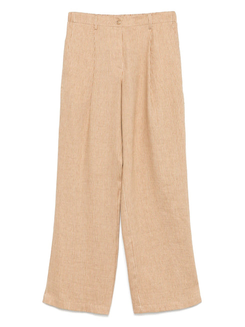 ALYSI MICRO STRIPE TROUSERS
